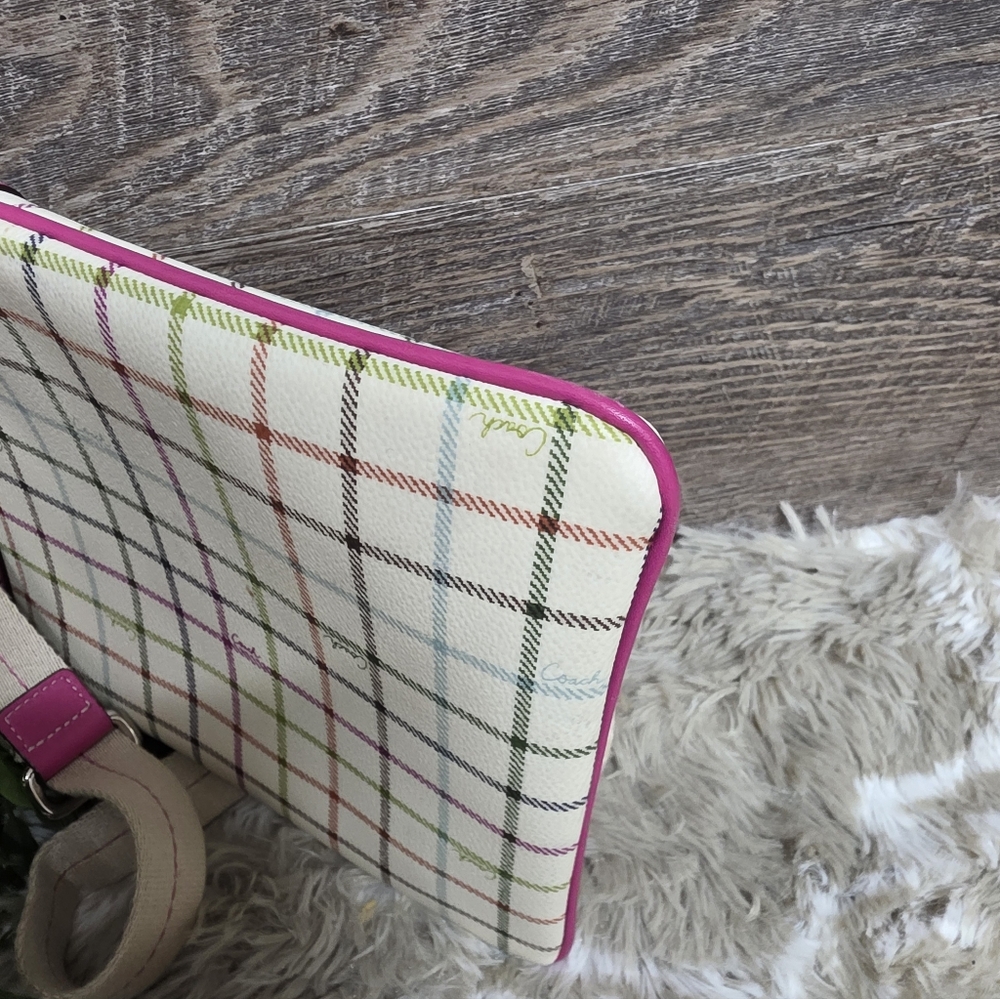 Coach Tattersal Swingpack Crossbody Bag - Picture 4 of 8